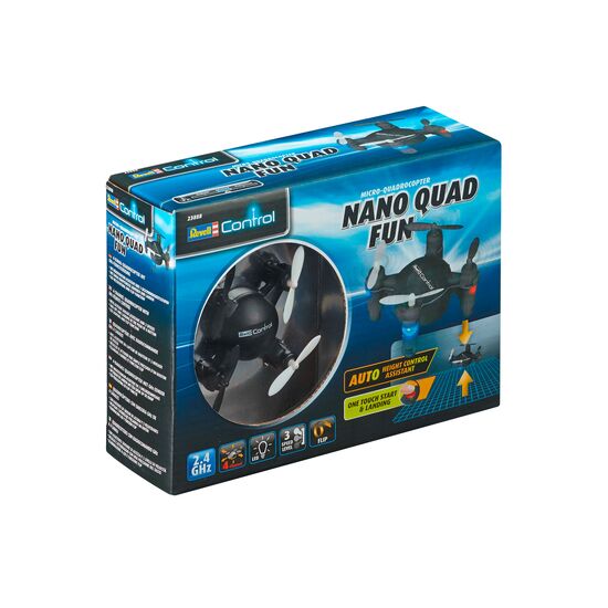 Quadcopter Nano Quad Fun schwarz