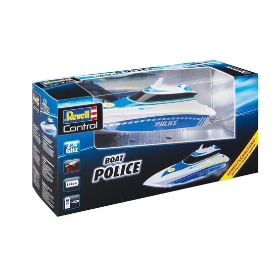 Bateau RC Police
