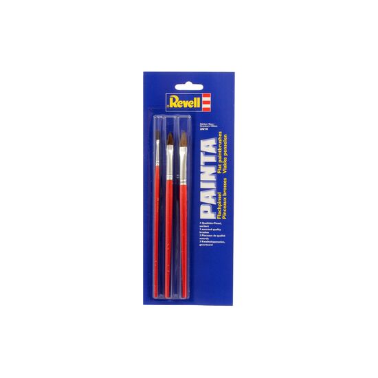 Set de pinceaux plats