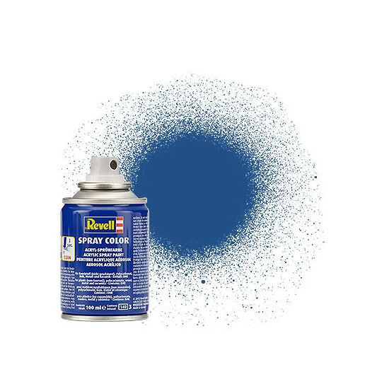 Spray Color bleu mat