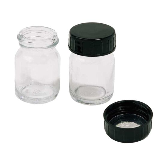 Pot en verre avec couvercle