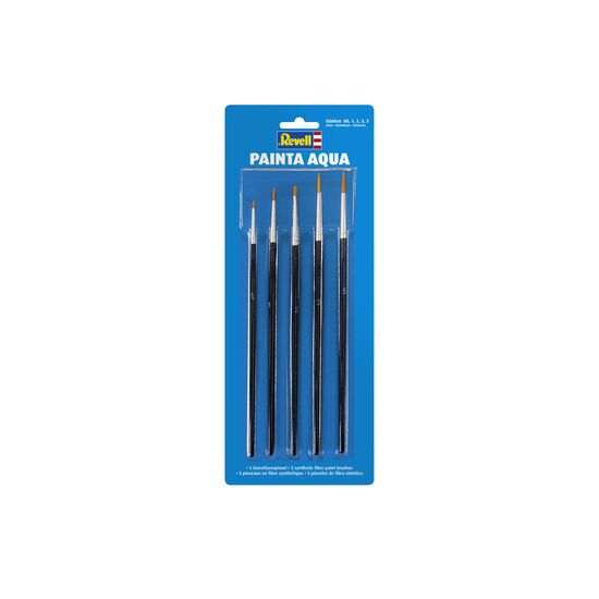 Painta Aqua Set de pinceaux en fibres synthétiques 00 1 2 3 5