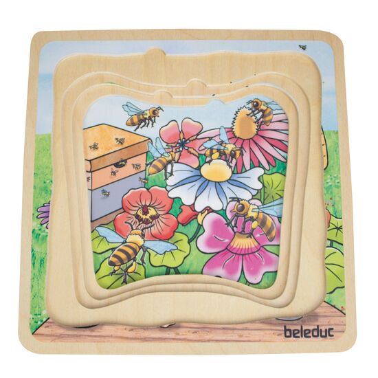 Puzzle de couches de miel, 3 image