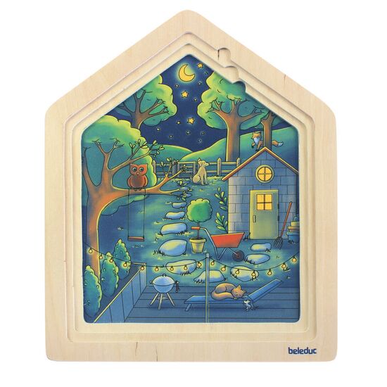 Lagen-Puzzle Zuhause, 2 image