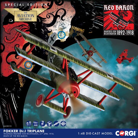 Fokker DR.1 Triplane  Wolfram v.Richthofen-1918, 3 image