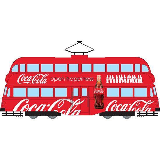 Coca Cola Double Decker Tram - Open Happiness, 3 image