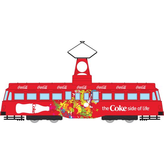 Coca Cola Single Decker Tram- Coke Side of Life, 3 image