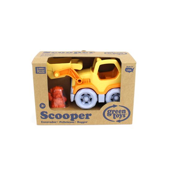 Camion de construction Scooper - Orange/Jaune, 2 image