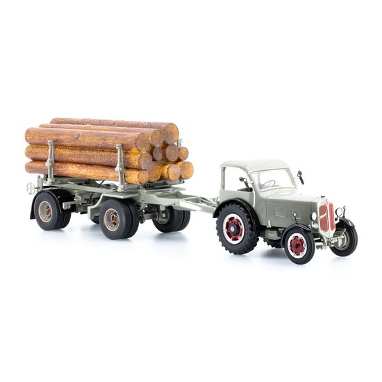 Hürlimann Industrietraktor D-500 Set mit Anhänger, 3 image