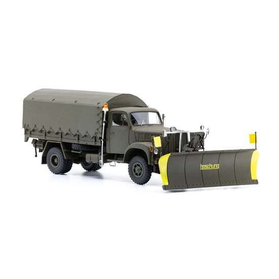 Saurer 2DM mit Räumschild Boschung, 3 image