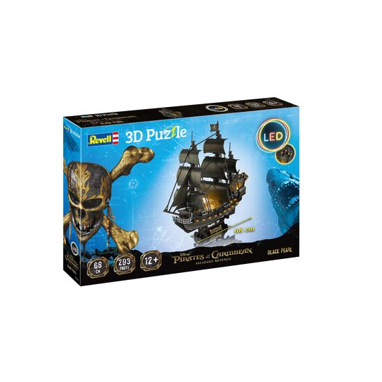 Puzzle 3D Black Pearl LED, 2 image