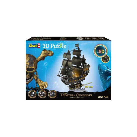 Puzzle 3D Black Pearl LED, 3 image
