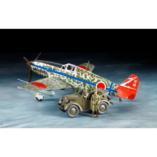 Kawasaki Ki-61-Id Hien + 4x4 Light Veh. Kurogane