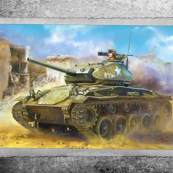 Réservoir léger U.S. M24 Chaffee