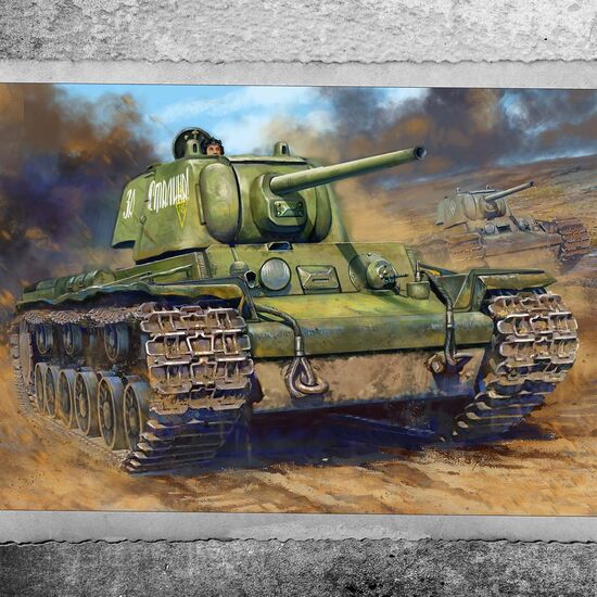 Russian KV-1 1 Model 1941 Reinforced welded turret