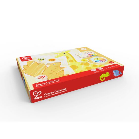 Set créatif avec des crayons de cire
