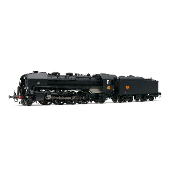 SNCF Dampflok 141 R 484 Hausbergen 3 Frontlampen Tender schwarz Ep.III DCS
