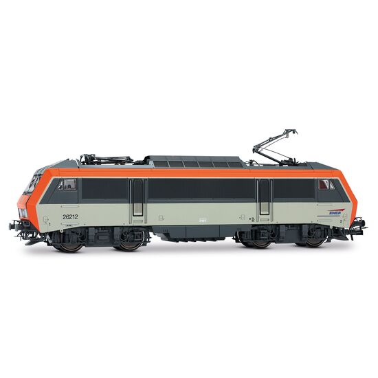 SNCF Locomotive El à 4 essieux BB 26212 3 feux de pointe orange Logo casquette Ep.IV-V