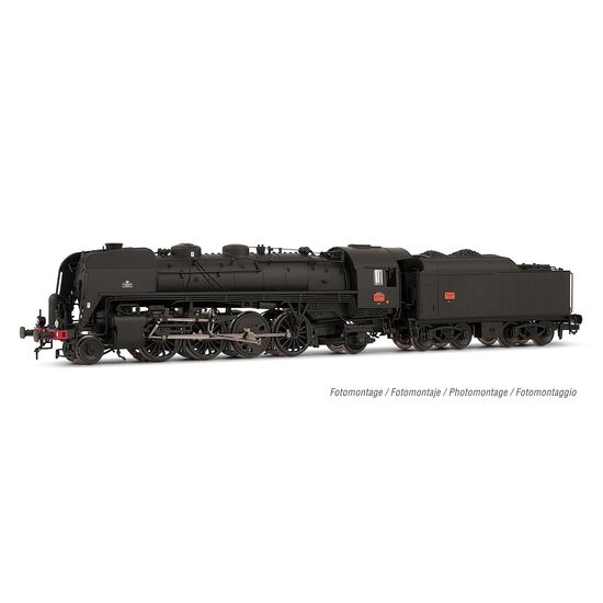 SNCF 141R 463 mSpeichenräder und schwarzer Kohlentender Ep.III