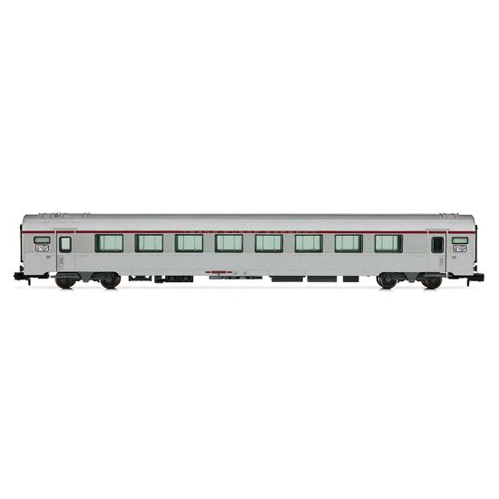 SNCF TEE Cisalpin Milan - Paris A8u voiture voyageurs argentée Ep.IV