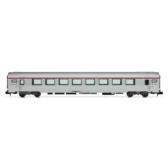 SNCF TEE Cisalpin Milan - Paris A8tu voiture voyageurs argentée Ep.IV