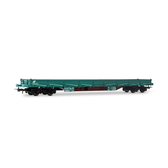 FS 4-achsiger Rungenwagen Res grün ohne Beladung Ep.VI