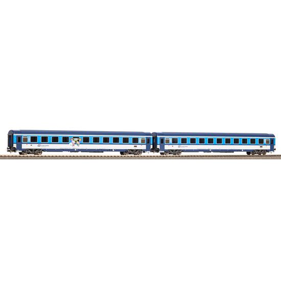 2er Set Personenwagen Eurofima  2.Kl. CD VI