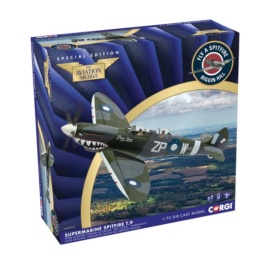 Supermarine Spitfire T.9 TE308 (G-AWGB) A58 'Grey Nurse' Sharkmouth