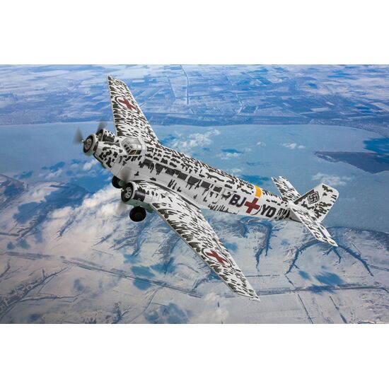 Junkers Ju-52/3M Air Ambulance BM+AA  Stalingrad  Russia  Winter 1942/43