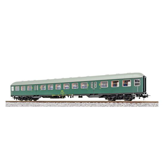 n-Wagon B 82 22-40 458 2ème cl CFL ép. IV DC