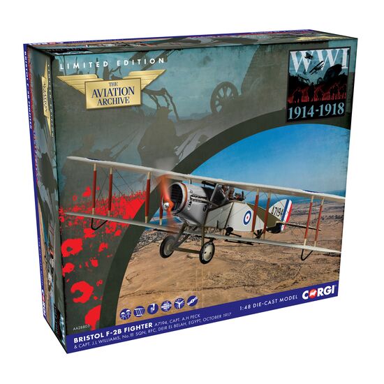 Bristol F-2B Fighter  A7194  Capt. Arthur H Peck &amp; Capt. John JL Williams  No.111 Squadron  Egy