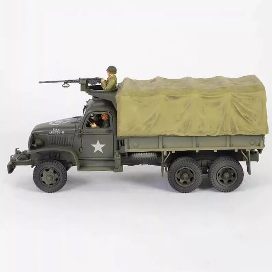 GMC CCKW 353B w/1609 Type cab M37 ring &amp; sheet metal cab