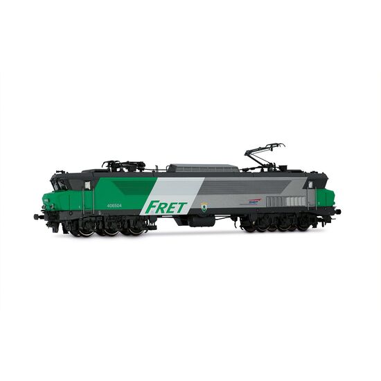 SNCF/FRET Locomotive électrique CC 6504 verte Vitry-sur-Seine Ep. V DCS