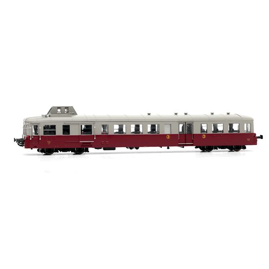 SNCF Automotrice diesel X 3800 Picasso rouge foncé/gris Ep. IIIb