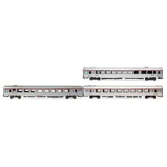 SNCF 3 pièces. Coffret EC Etoile du Nord Vru A3rtu A8u Ep.V