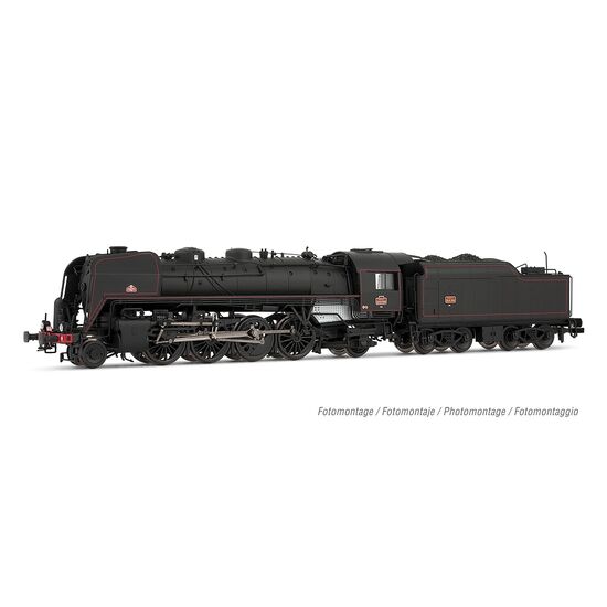 SNCF Dampflok 141R 568 schwarz/rot  Ep. III