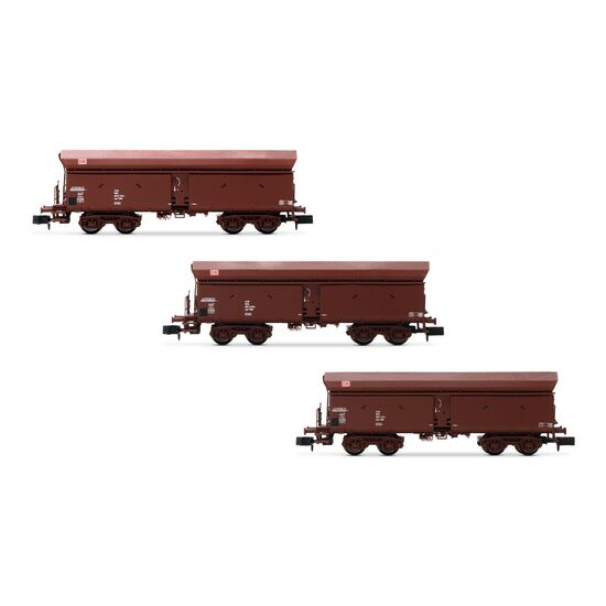 DB AG 3 Selbstentladewagen Fals164  braun  Ep. V