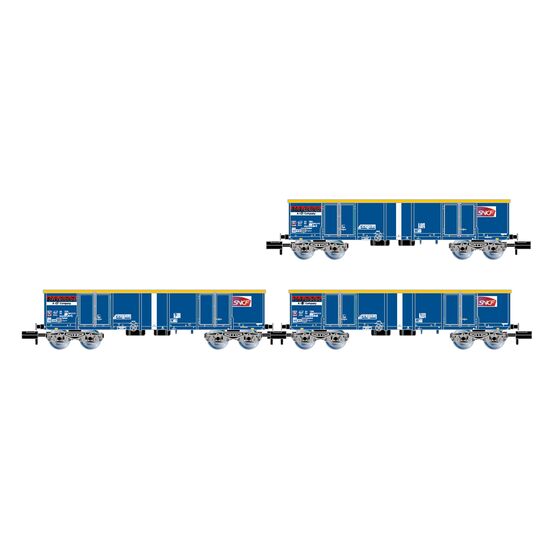 SNCF 3 Hochbordwagen  Ep. VI