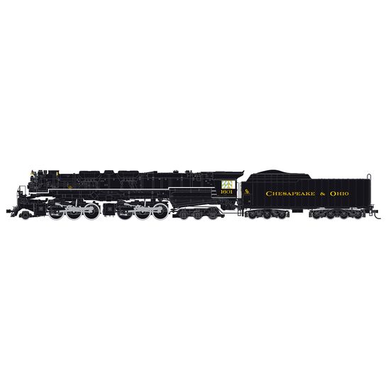 Cheseapeake &amp; Ohio Dampflok Allegheny 2-6-6-6  Nr. .1601