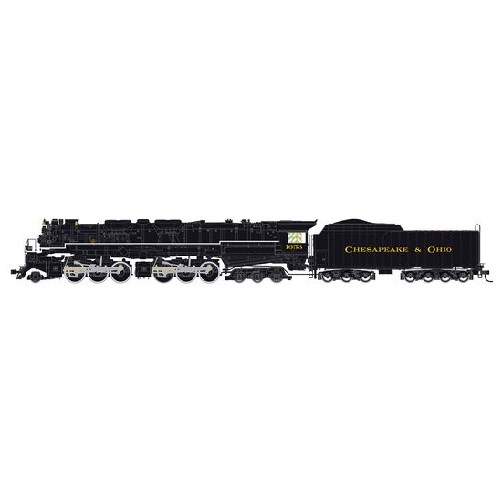 Cheseapeake &amp; Ohio Dampflok Allegheny 2-6-6-6  Nr. . 1653