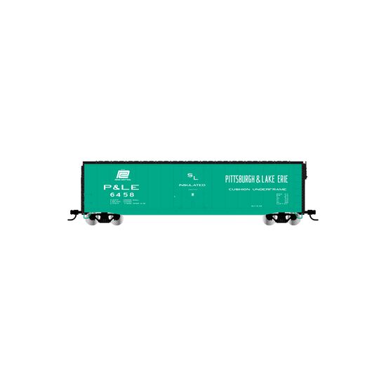 P&amp;LE  plug door boxcar  light blau   ohne Dachsteg  Nr. 6458