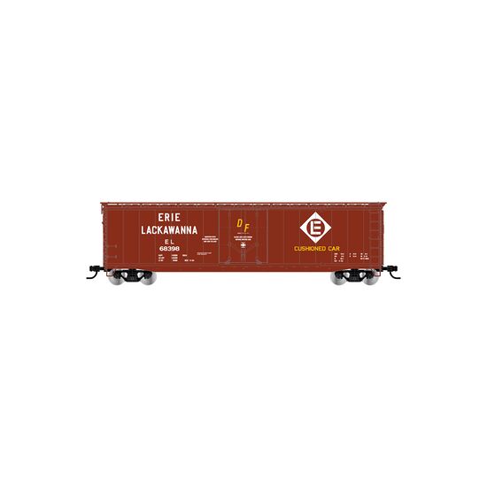 Erie Lackawanna plug door boxcar avec passerelle de toit No. 68386