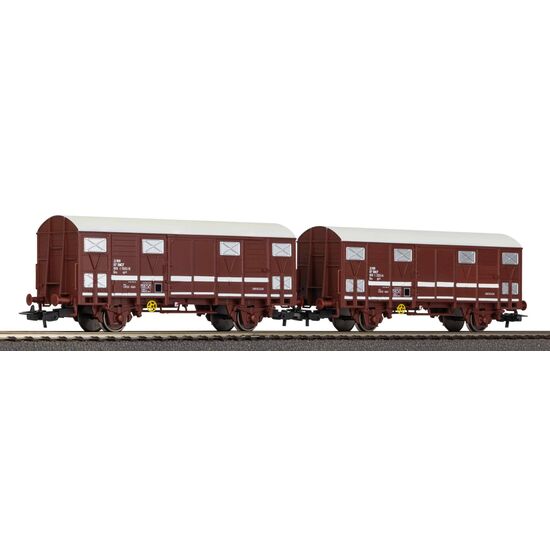 SNCF 2 wagons marchandises couverts Ghs 69.9 Ep. IV/V