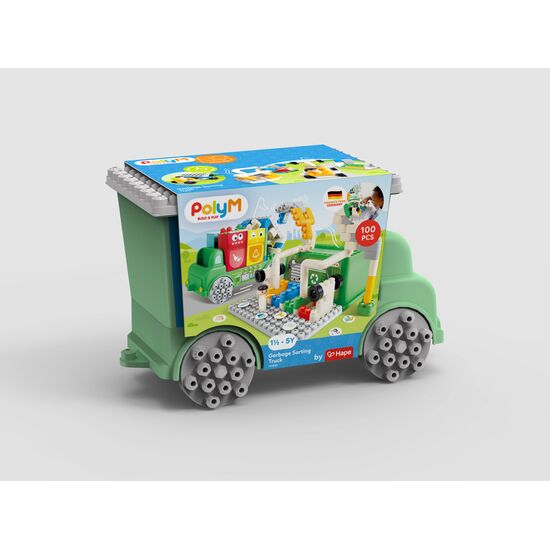 Camion de tri des déchets