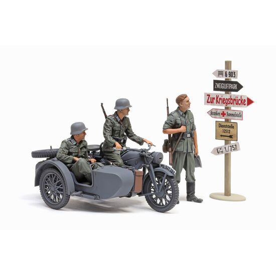 1/35 German KS600 Motorcycle &amp; Sidecar