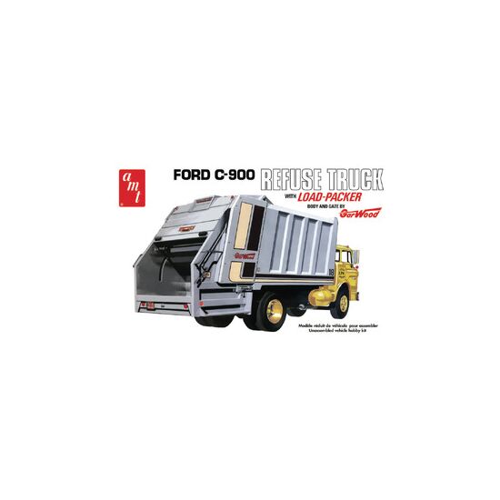 Ford C900 Gar Wood Load Packer Garbage Truck