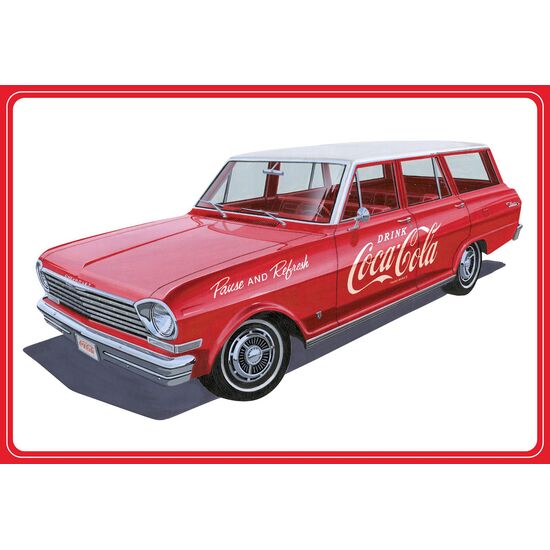 1963 Chevy II Nova Wagon w/Crates Coke