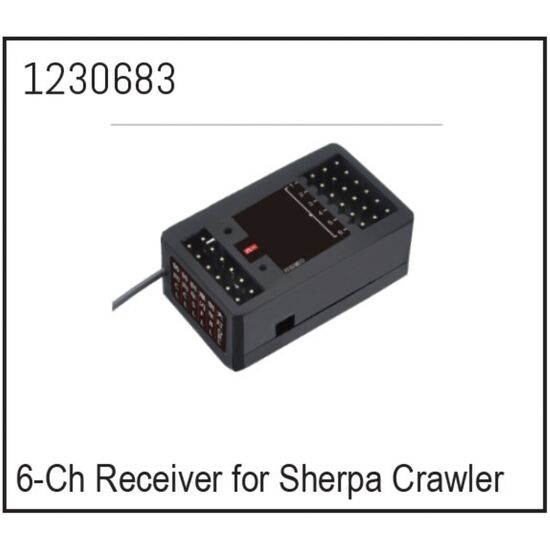 6-Channel Receiver for Sherpa Crawler