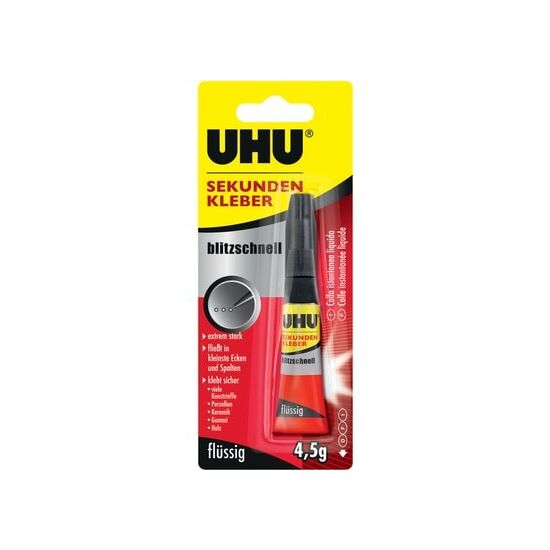 UHU Sekundenkleber Blitzschnell