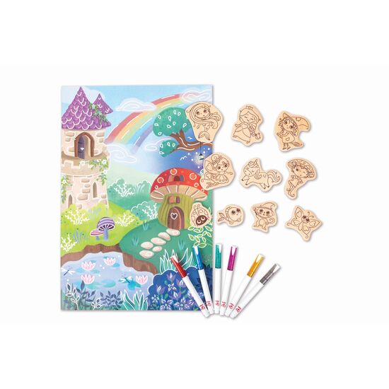 Peinture + kit de jeu Forêt enchantée, 2 image